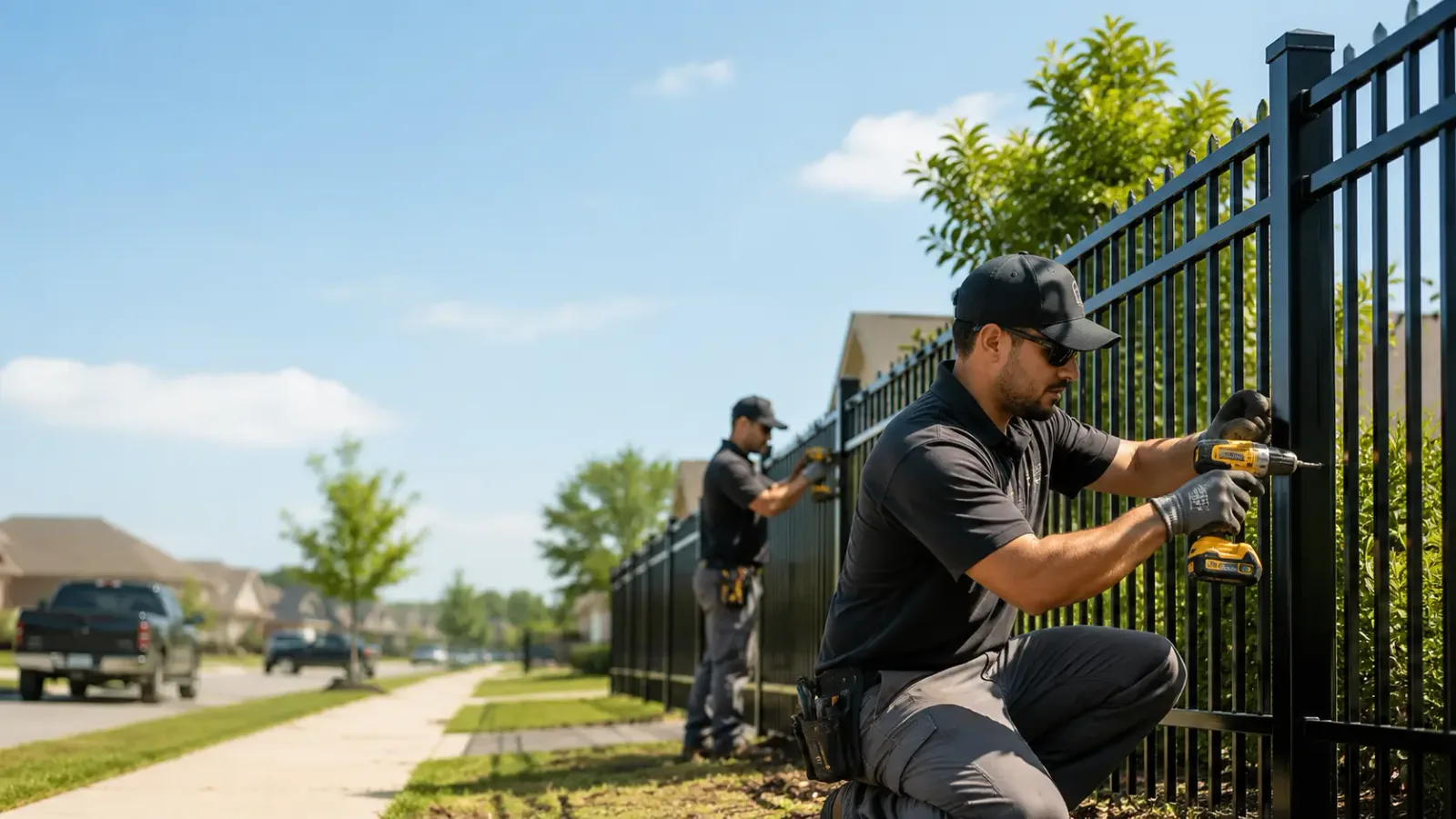 Metal Fence Installation in Olathe, KS